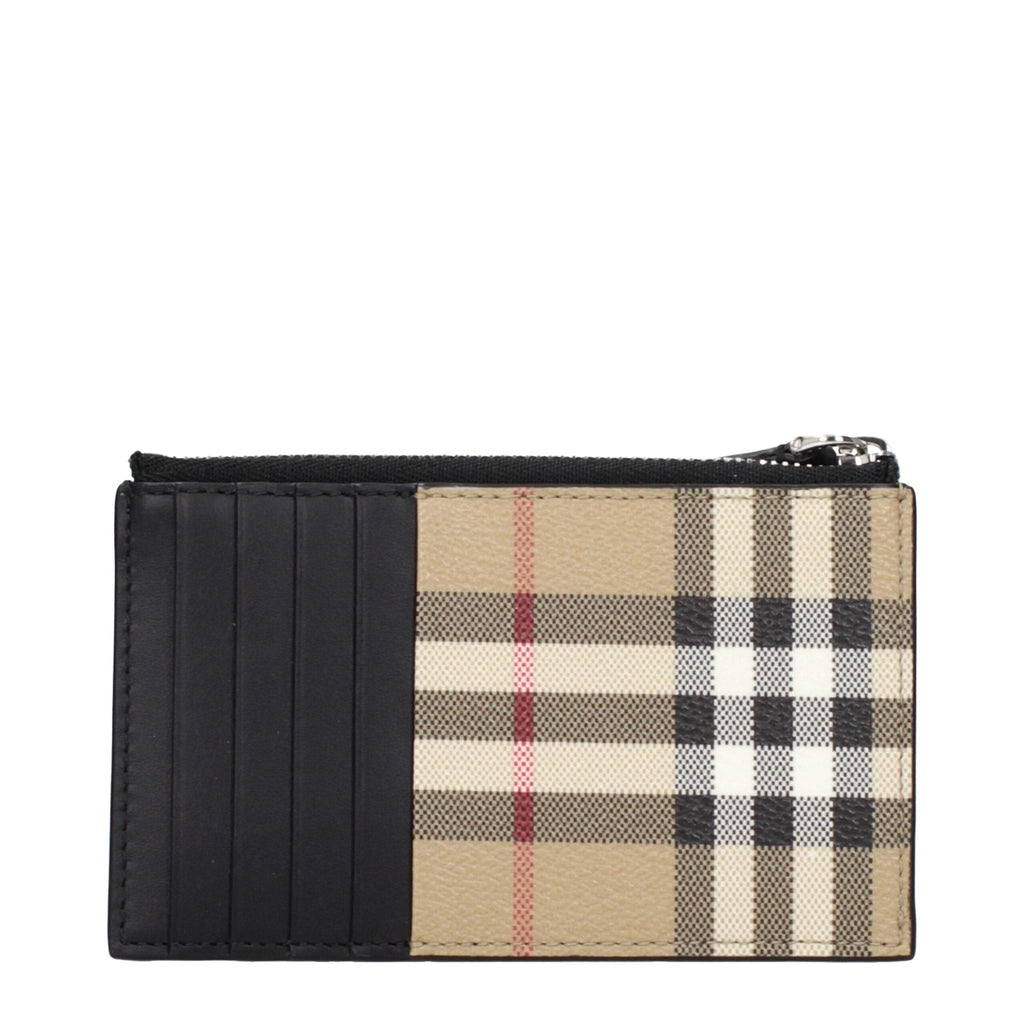 Burberry Beige Fabric Cardholder - Beyzy Store - Burberry