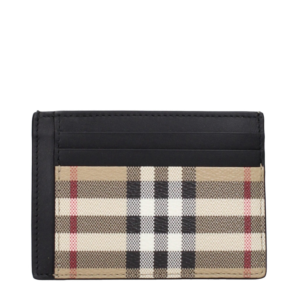 Burberry Beige Fabric Cardholder - Beyzy Store - Burberry