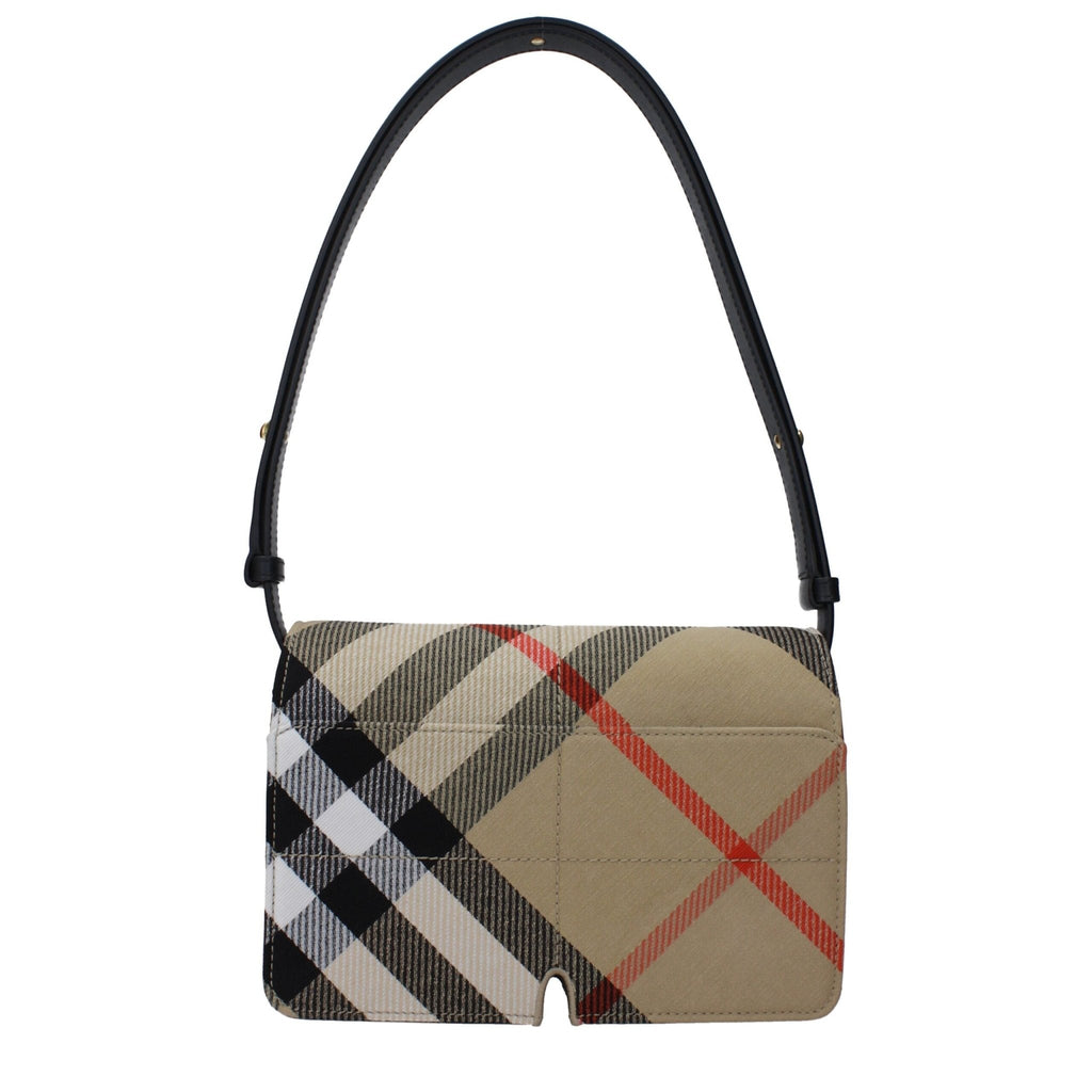 Burberry Beige Fabric Shoulder Bag - Beyzy Store - Burberry