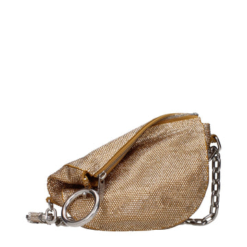 Burberry Beige Leather Shoulder Bag - Beyzy Store - Burberry
