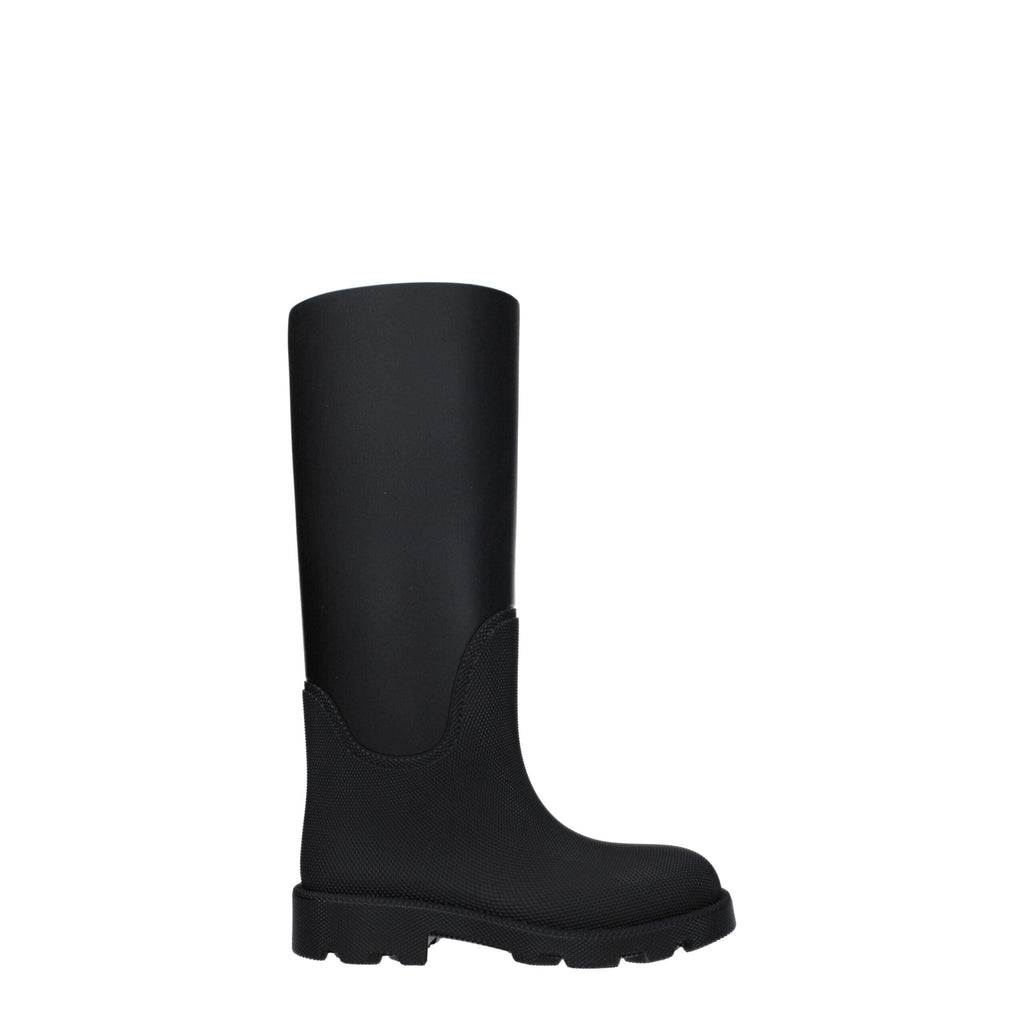 Burberry Black Cotton Boot - Beyzy Store - Burberry