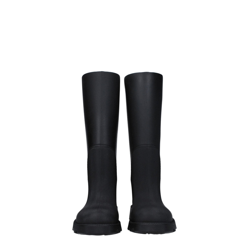 Burberry Black Cotton Boot - Beyzy Store - Burberry