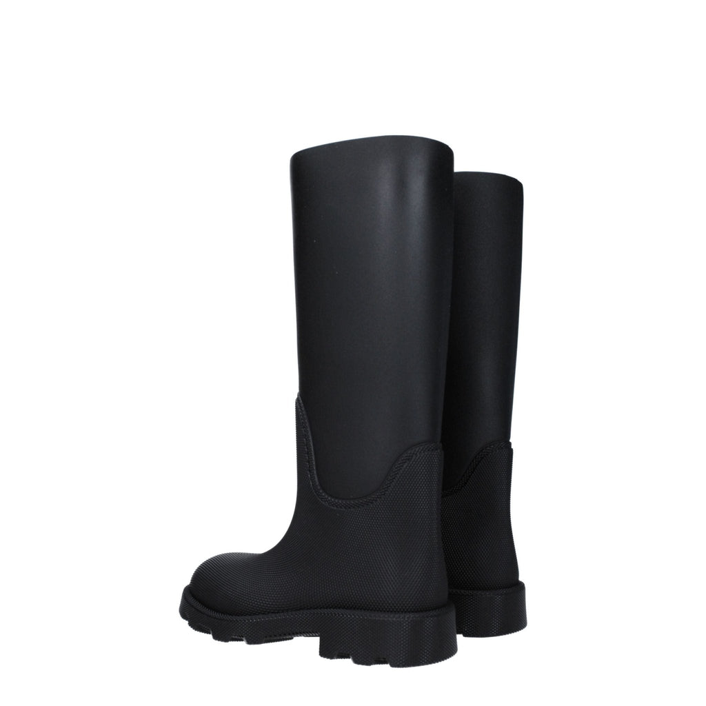 Burberry Black Cotton Boot - Beyzy Store - Burberry