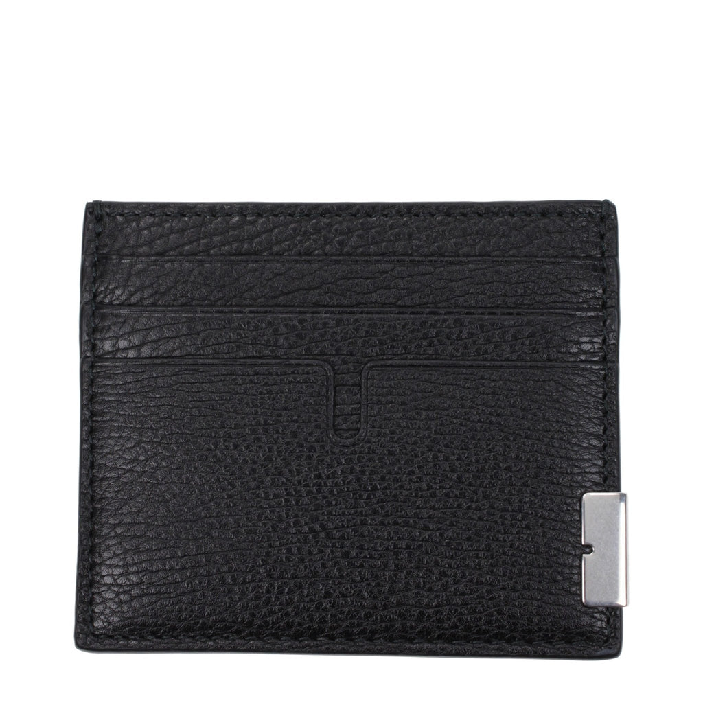 Burberry Black Leather Cardholder - Beyzy Store - Burberry