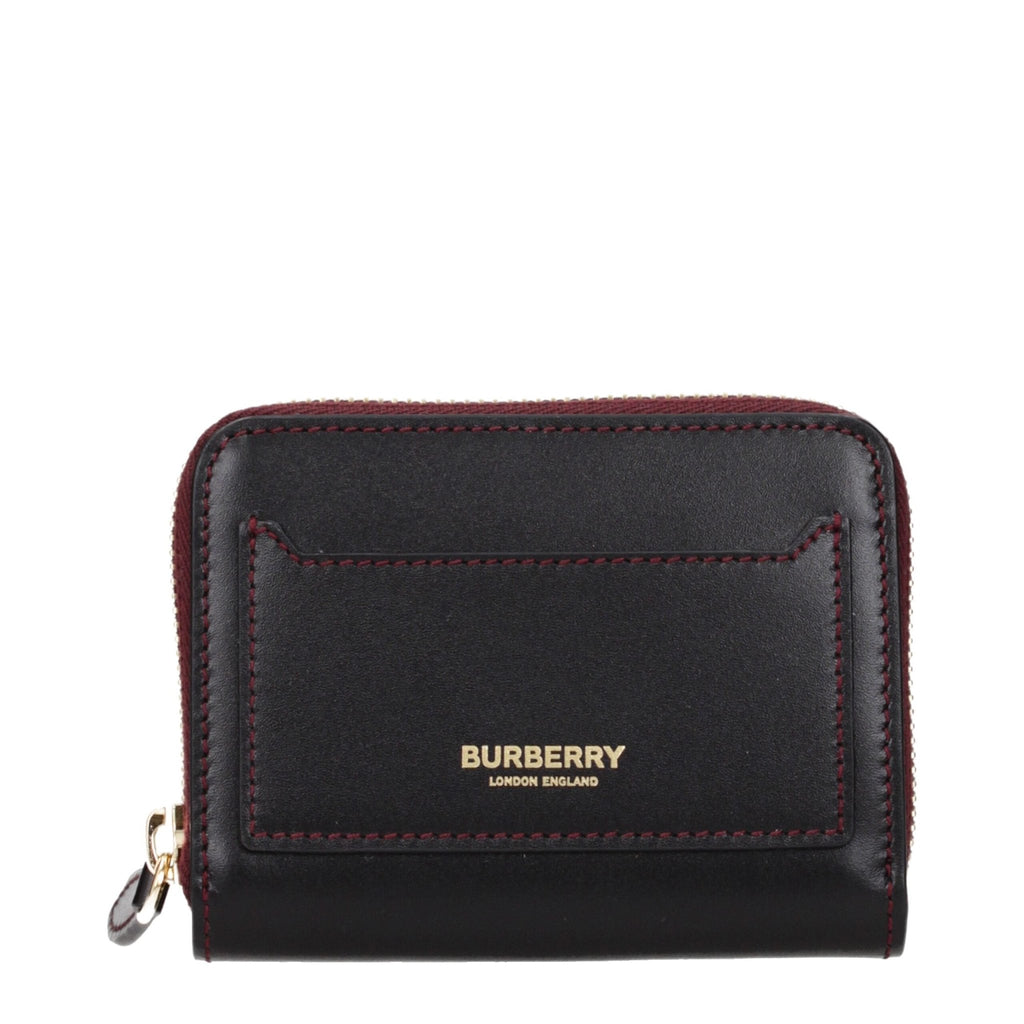 Burberry Black Leather Cardholder - Beyzy Store - Burberry