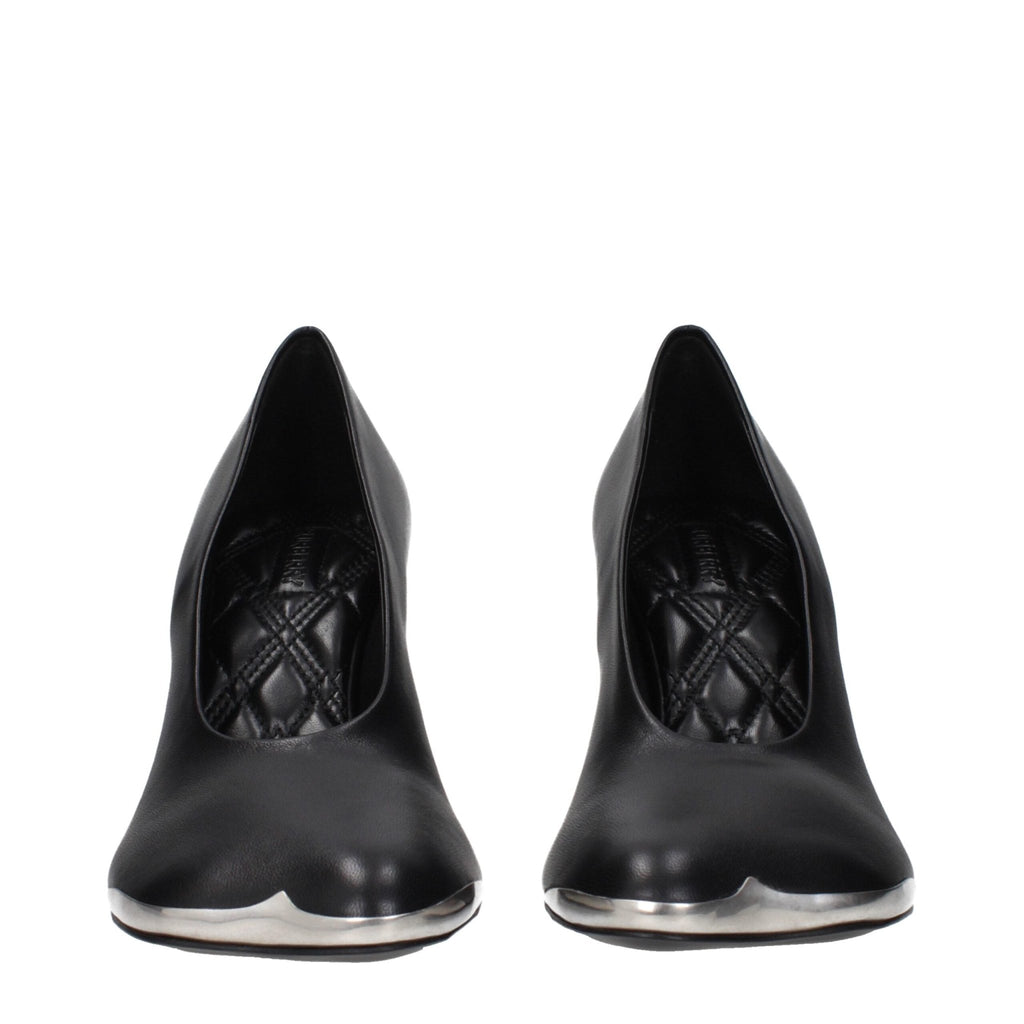 Burberry Black Leather Pumps - Beyzy Store - Burberry