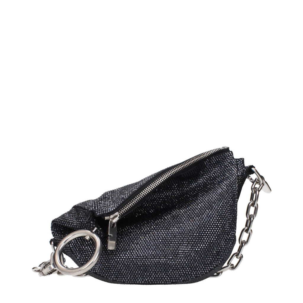 Burberry Black Leather Shoulder Bag - Beyzy Store - Burberry