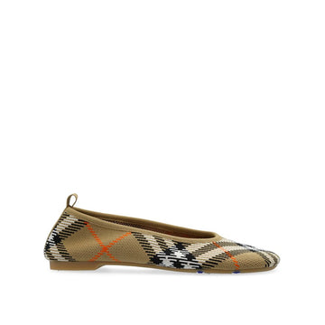 Burberry Checkered Knitted Ballerina Shoes - Beyzy Store - Burberry