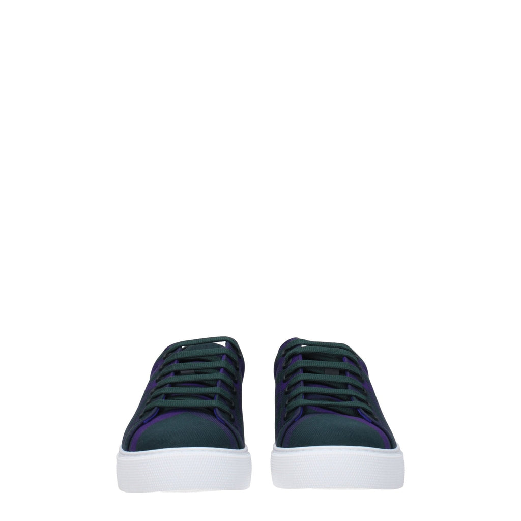 Burberry Green Fabric Sneakers - Beyzy Store - Burberry