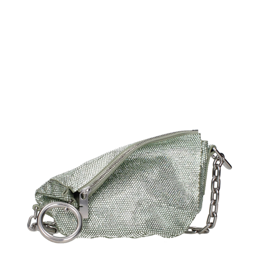 Burberry Green Leather Shoulder Bag - Beyzy Store - Burberry