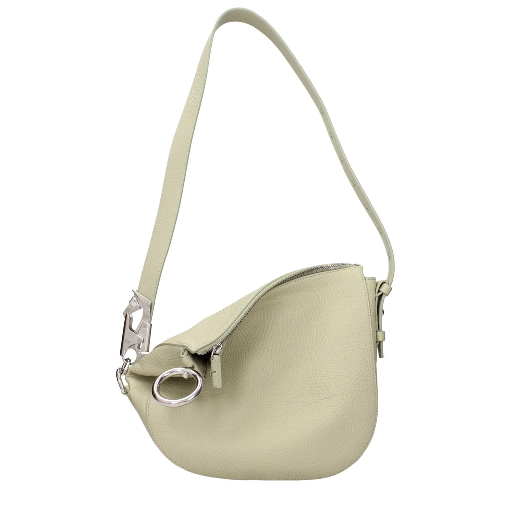 Burberry Green Leather Shoulder Bag - Beyzy Store - Burberry