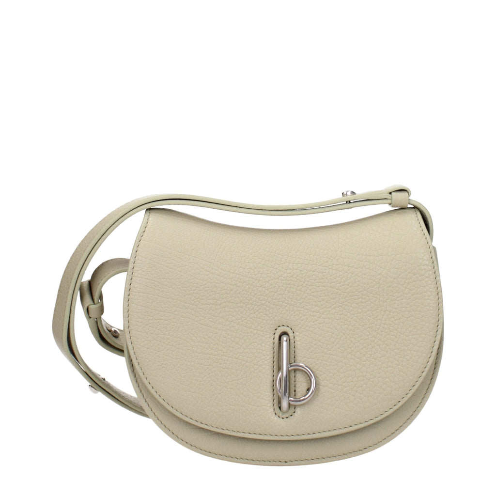 Burberry Green Leather Shoulder Bag - Beyzy Store - Burberry
