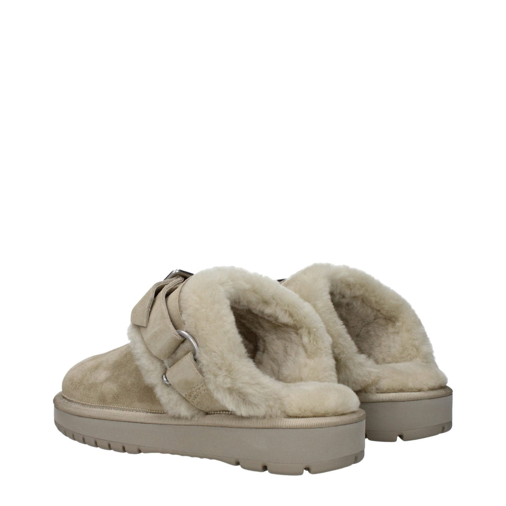 Burberry Green Leather Slipper - Beyzy Store - Burberry