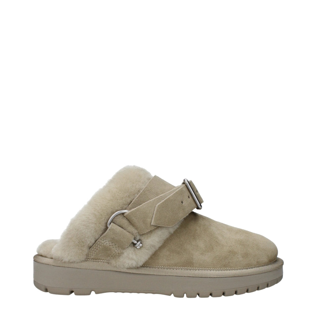 Burberry Green Leather Slipper - Beyzy Store - Burberry