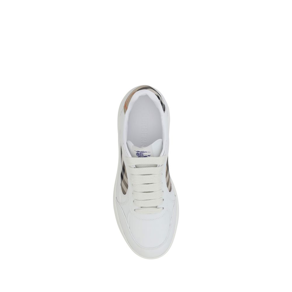 Burberry Leather Sneakers - Beyzy Store - Burberry