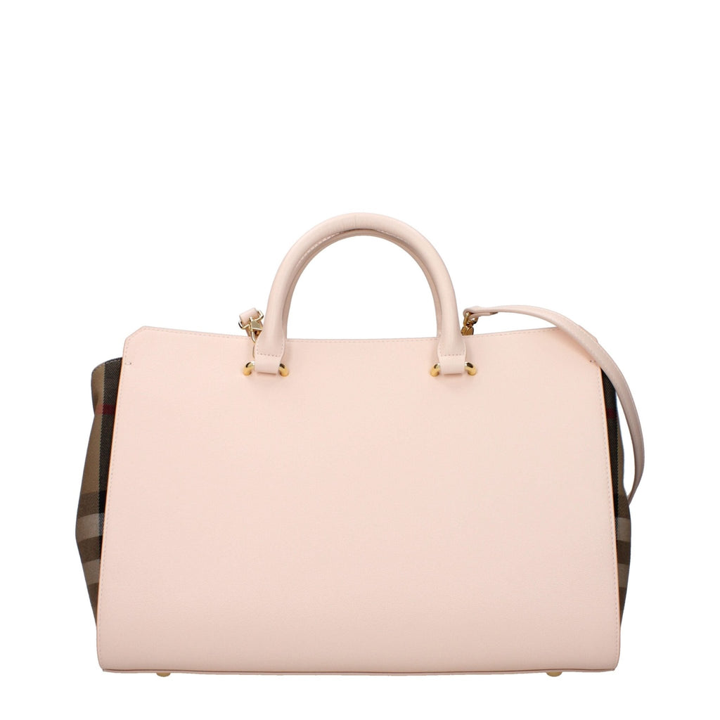 Burberry Pink Leather Handbag - Beyzy Store - Burberry