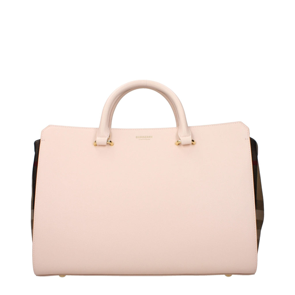 Burberry Pink Leather Handbag - Beyzy Store - Burberry