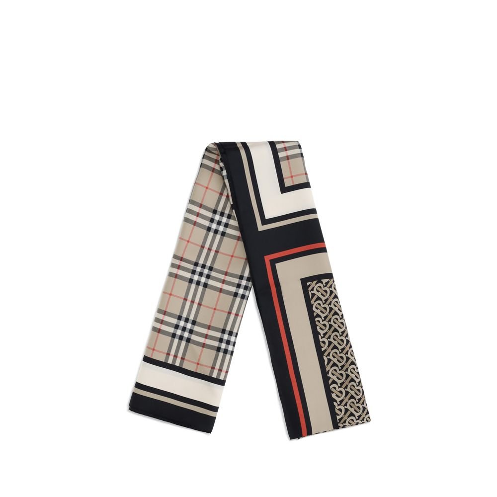 Burberry Print collage silk Scarf - Beyzy Store - Burberry