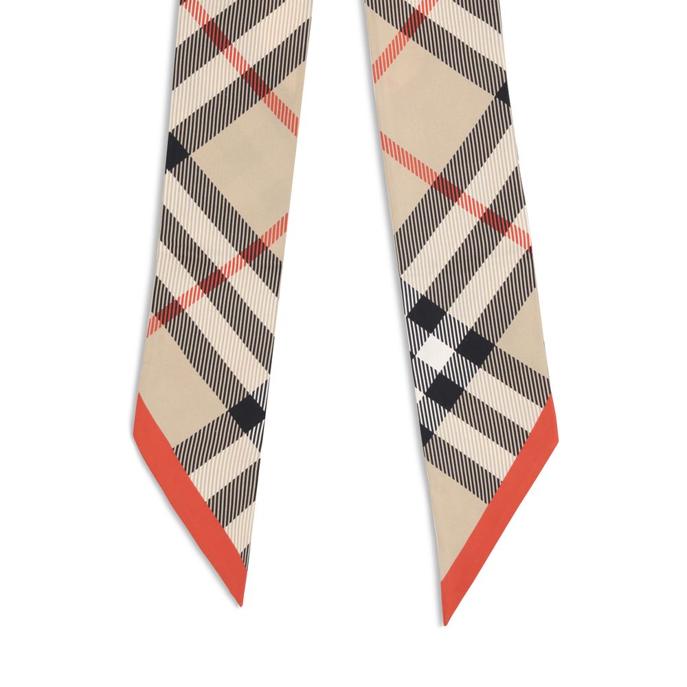 Burberry Silk Check Scarf - Beyzy Store - Burberry