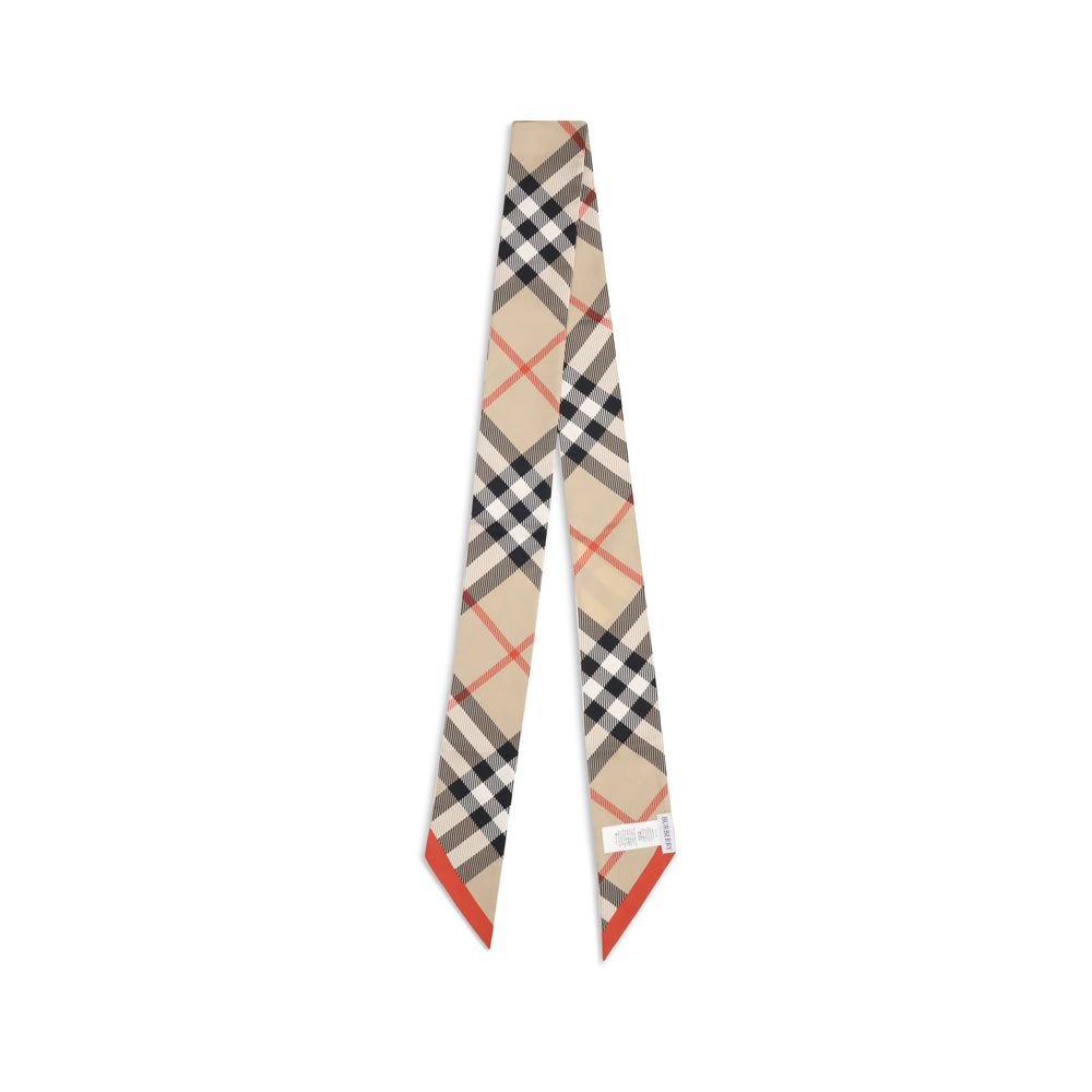 Burberry Silk Check Scarf - Beyzy Store - Burberry