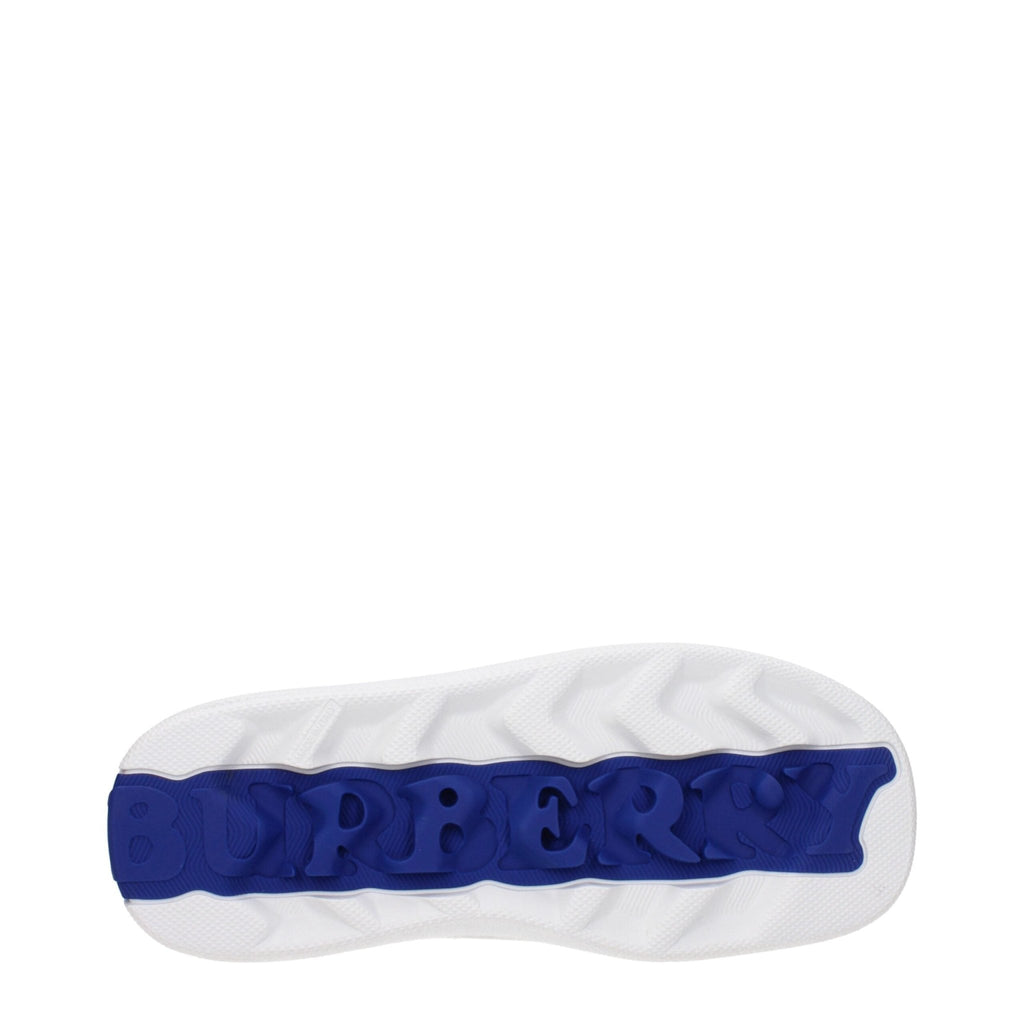 Burberry White Leather Sneakers - Beyzy Store - Burberry