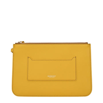 Burberry Yellow Leather Clutch Bag - Beyzy Store - Burberry
