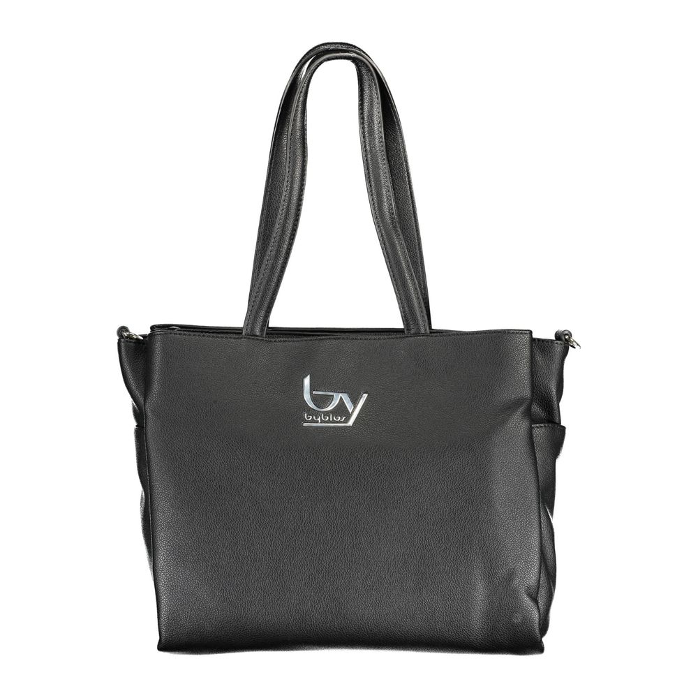 BYBLOS Black Polyethylene Handbag - Beyzy Store - BYBLOS