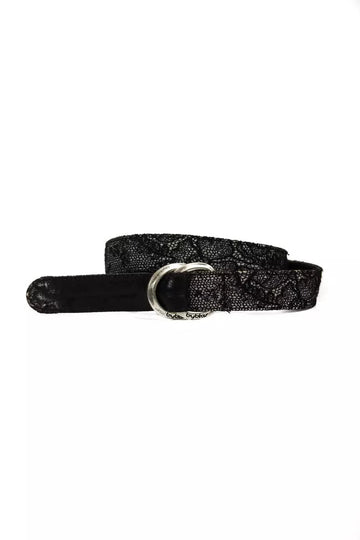 BYBLOS Black Wool Women Belt - Beyzy Store - BYBLOS