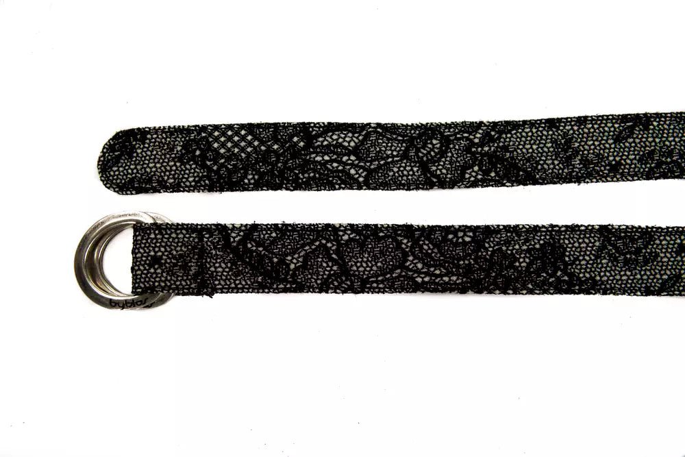 BYBLOS Black Wool Women Belt - Beyzy Store - BYBLOS
