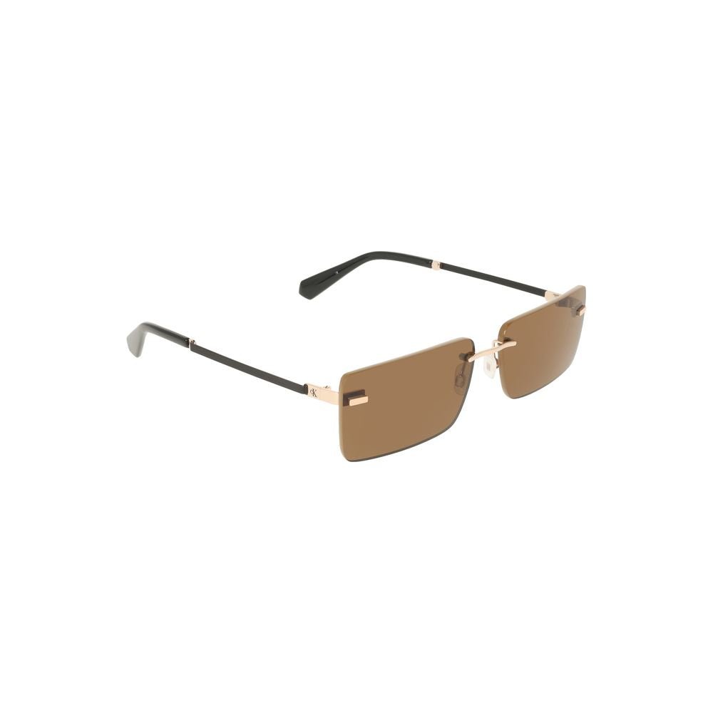 Calvin Klein Beige Metal Women Sunglass - Beyzy Store - Calvin Klein