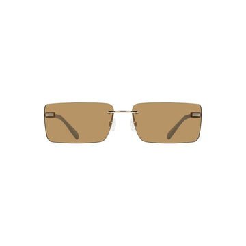 Calvin Klein Beige Metal Women Sunglass - Beyzy Store - Calvin Klein