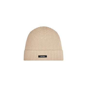Calvin Klein Beige Organic Cotton Caps Baseball Hat - Beyzy Store - Calvin Klein