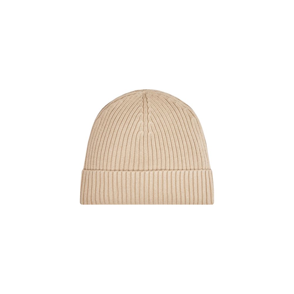Calvin Klein Beige Organic Cotton Caps Baseball Hat - Beyzy Store - Calvin Klein