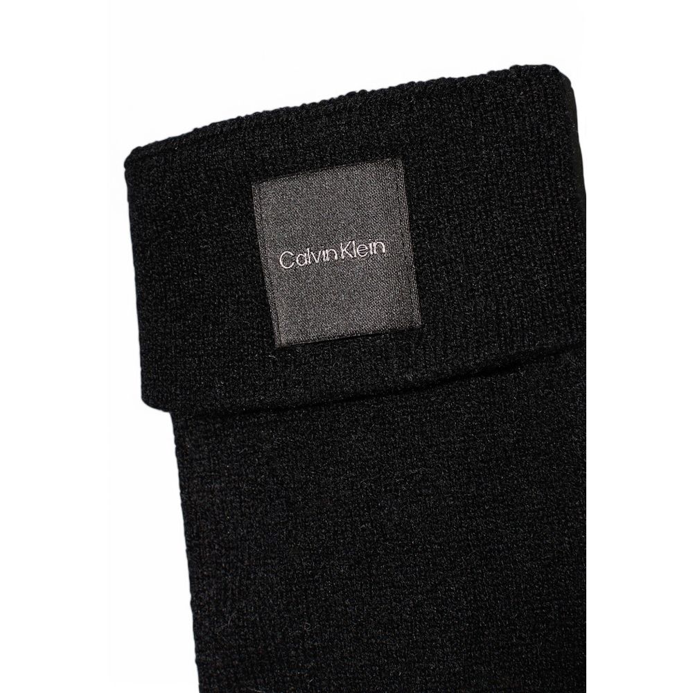 Calvin Klein Black Cashmere Glove - Beyzy Store - Calvin Klein