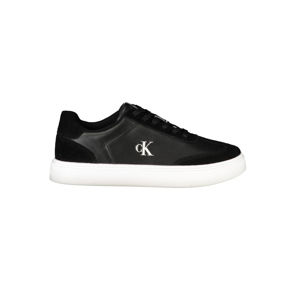 Calvin Klein Black Leather Men Sneaker - Beyzy Store - Calvin Klein