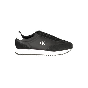 Calvin Klein Black Leather Men Sneaker - Beyzy Store - Calvin Klein