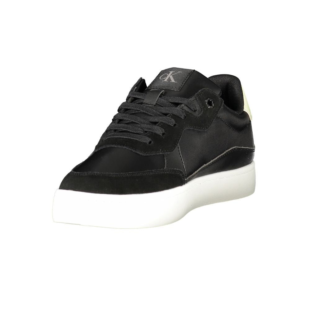 Calvin Klein Black Leather Men Sneaker - Beyzy Store - Calvin Klein