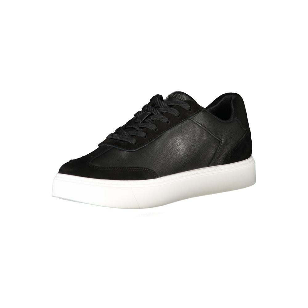 Calvin Klein Black Leather Men Sneaker - Beyzy Store - Calvin Klein
