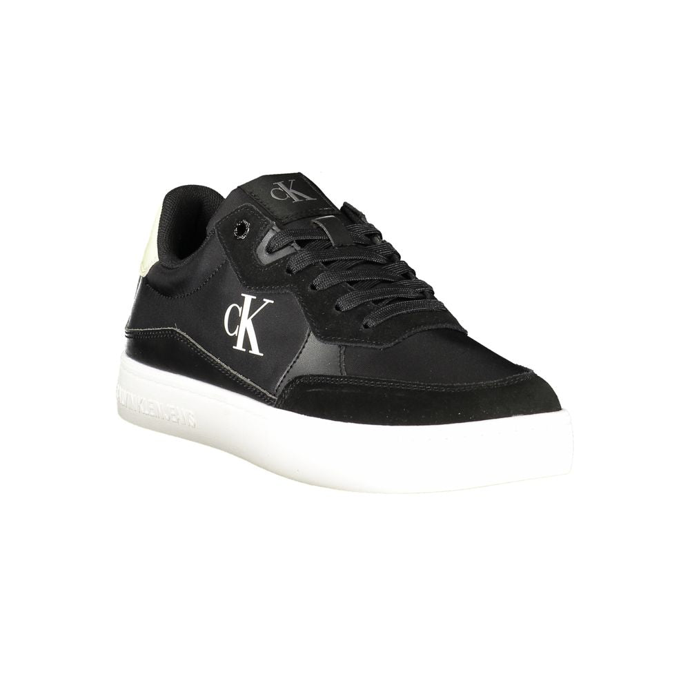Calvin Klein Black Leather Men Sneaker - Beyzy Store - Calvin Klein