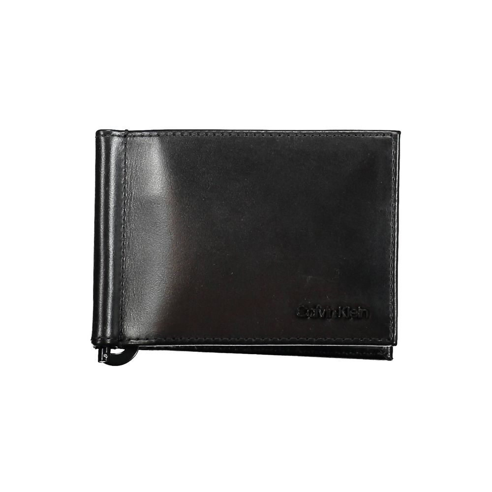 Calvin Klein Black Leather Men Wallet - Beyzy Store - Calvin Klein
