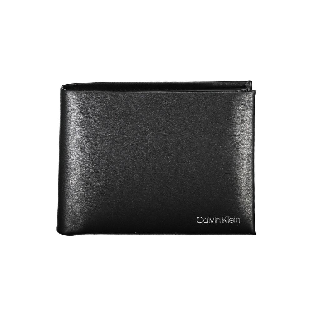 Calvin Klein Black Leather Men Wallet - Beyzy Store - Calvin Klein