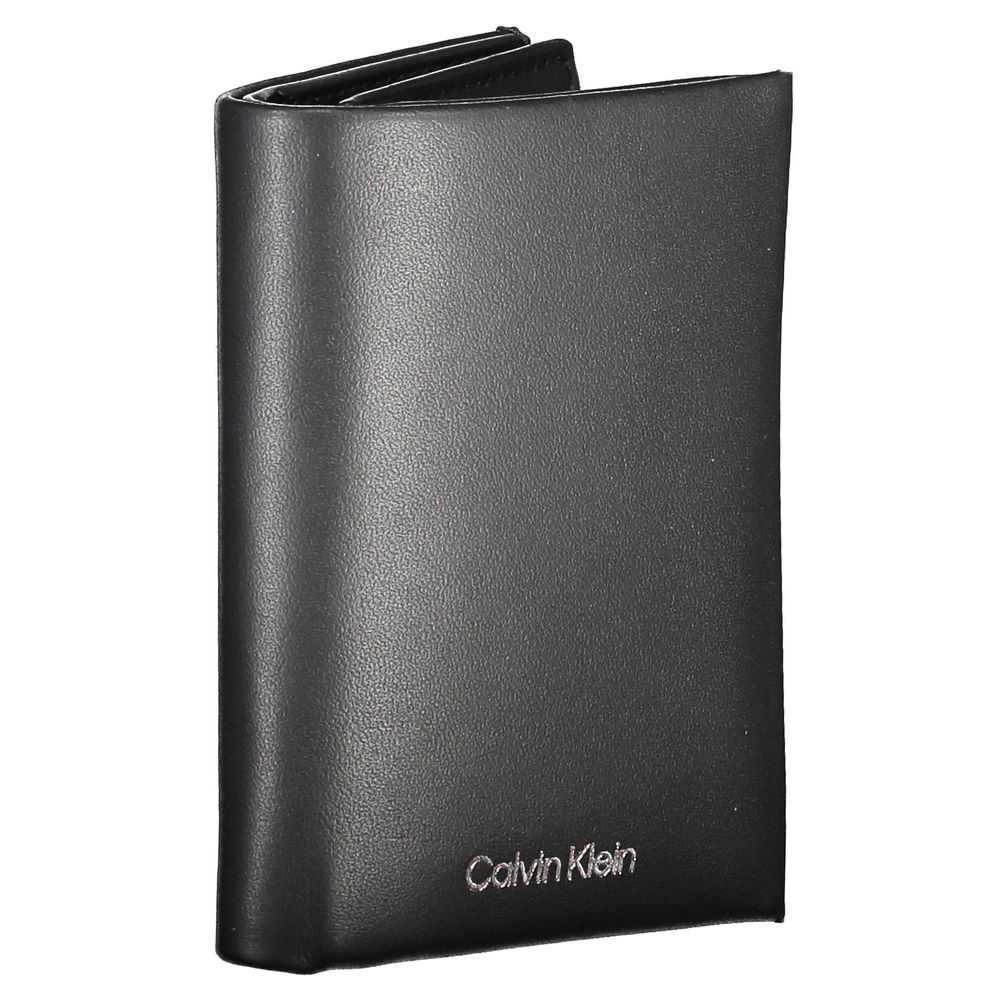 Calvin Klein Black Leather Men Wallet - Beyzy Store - Calvin Klein