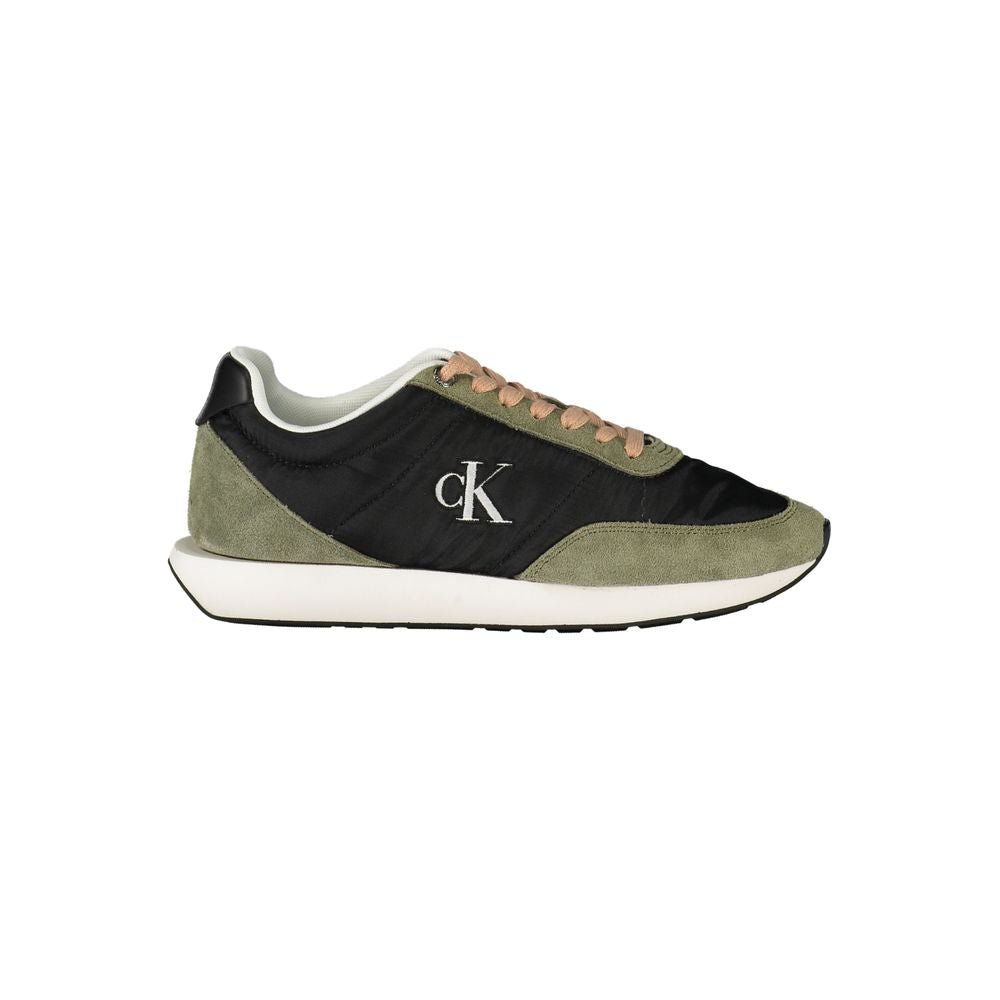 Calvin Klein Black Leather Women Sneaker - Beyzy Store - Calvin Klein