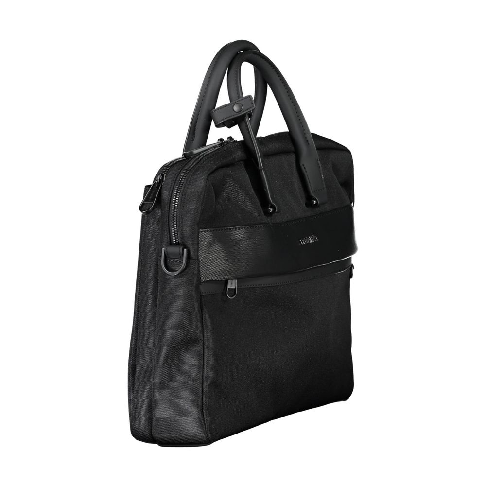 Calvin Klein Black Polyester Handbag - Beyzy Store - Calvin Klein