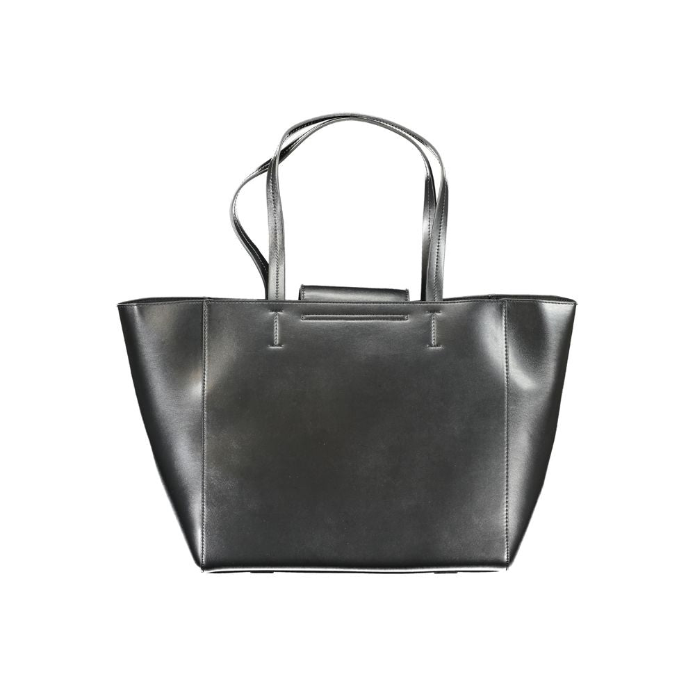 Calvin Klein Black Polyester Handbag - Beyzy Store - Calvin Klein