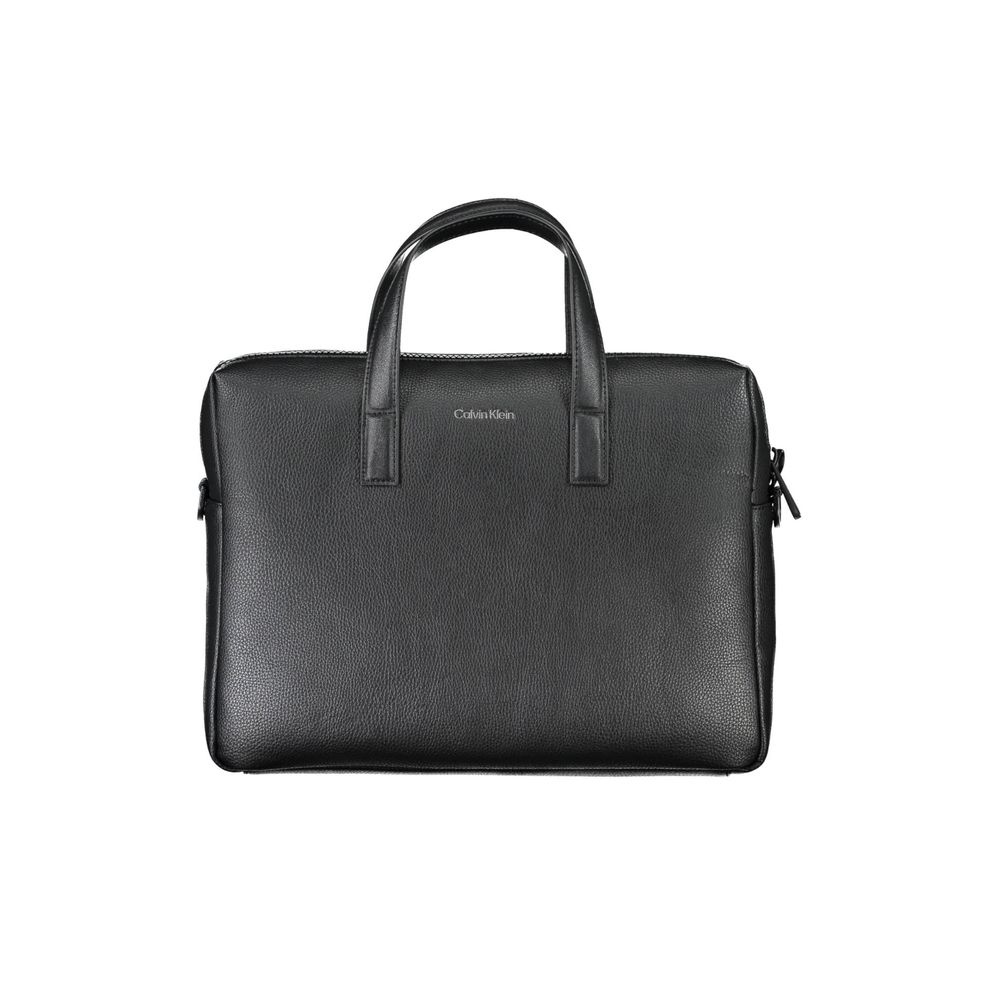 Calvin Klein Black Polyester Handbag - Beyzy Store - Calvin Klein