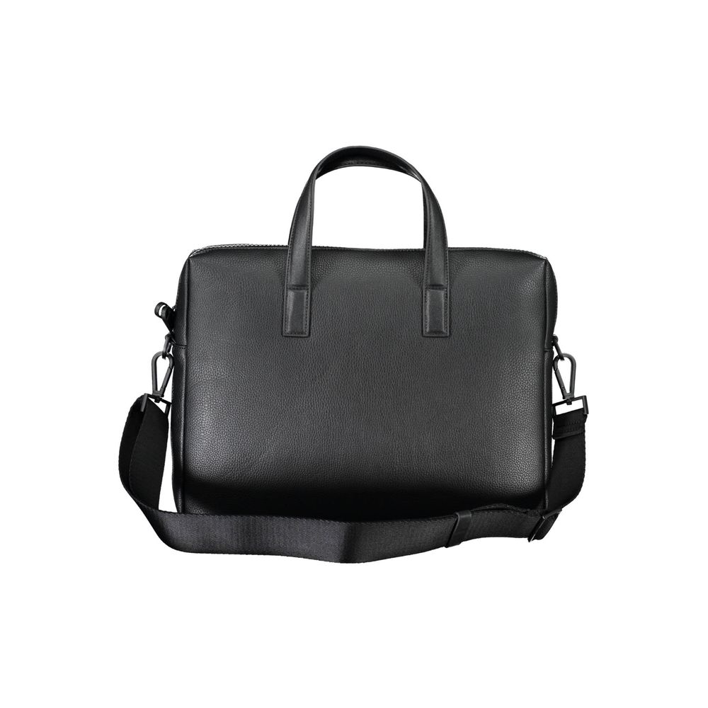 Calvin Klein Black Polyester Handbag - Beyzy Store - Calvin Klein