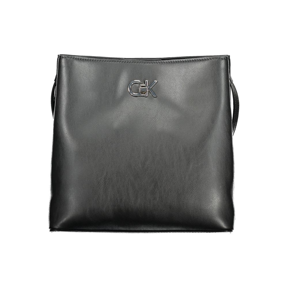 Calvin Klein Black Polyester Handbag - Beyzy Store - Calvin Klein