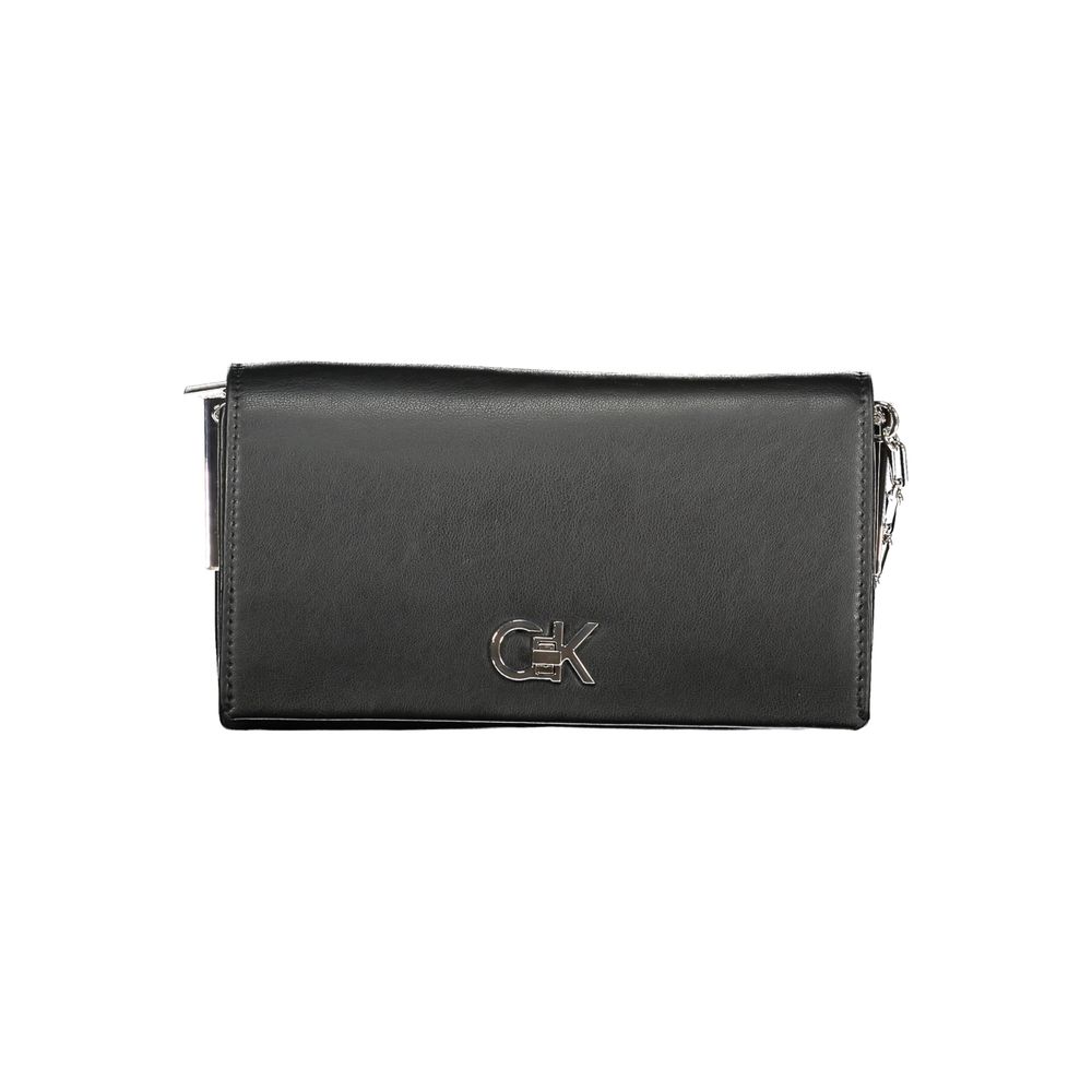 Calvin Klein Black Polyester Handbag - Beyzy Store - Calvin Klein