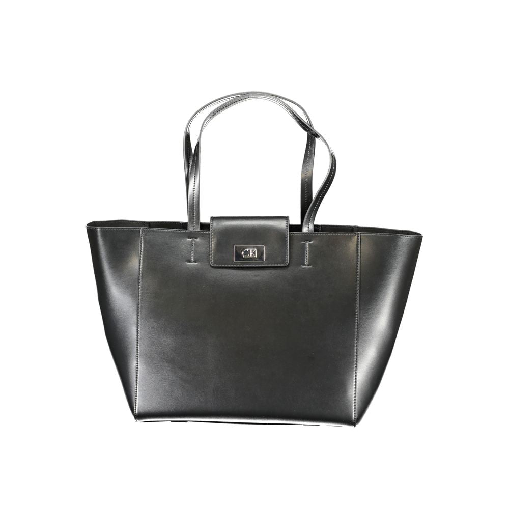 Calvin Klein Black Polyester Handbag - Beyzy Store - Calvin Klein